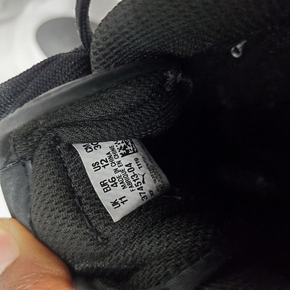 Size 12 PUMA Smash V2 Black - 374513-04 - Picture 6 of 6